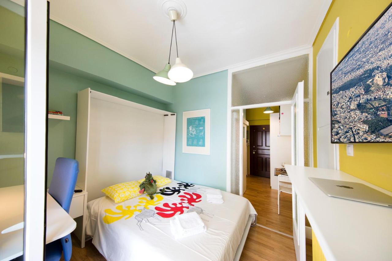 Apartamento Startupper'S Pad In Real Athenian Neighbourhood Exterior foto
